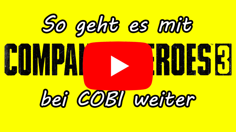 COBI Company of Heroes 3 Update Video