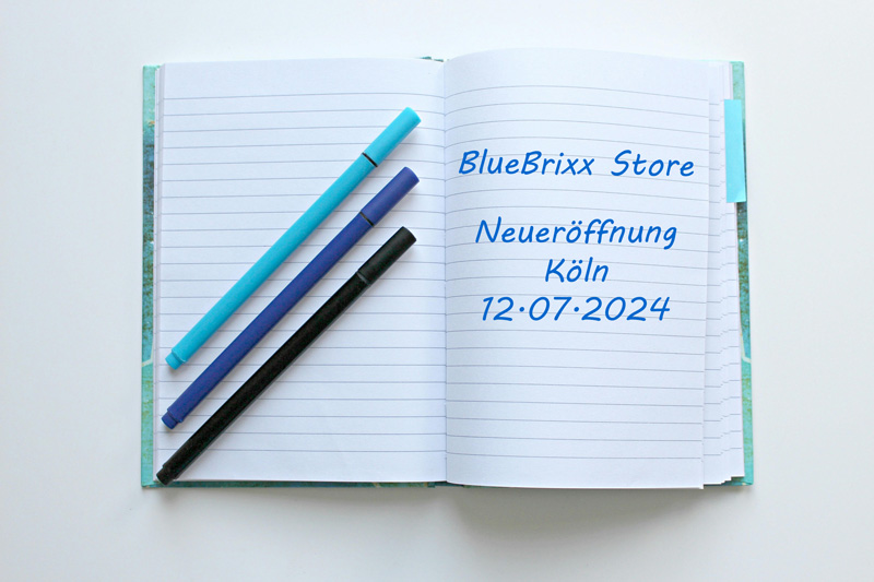 BlueBrixx Store Neueröffnung Köln Titel