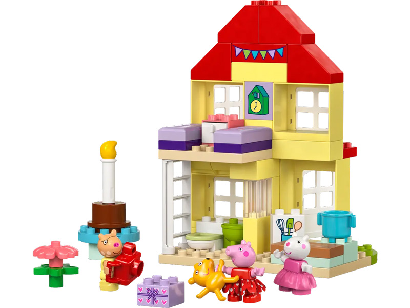 LEGo Duplo Peppa Pigs Geburtstagshaus 10433