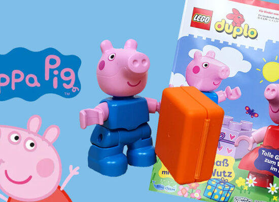 LEGO DUPLO Peppa Pig Magazin Nr. 1 mit Schorsch Figur