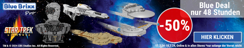 BlueBrixx Star Trek Sale banner