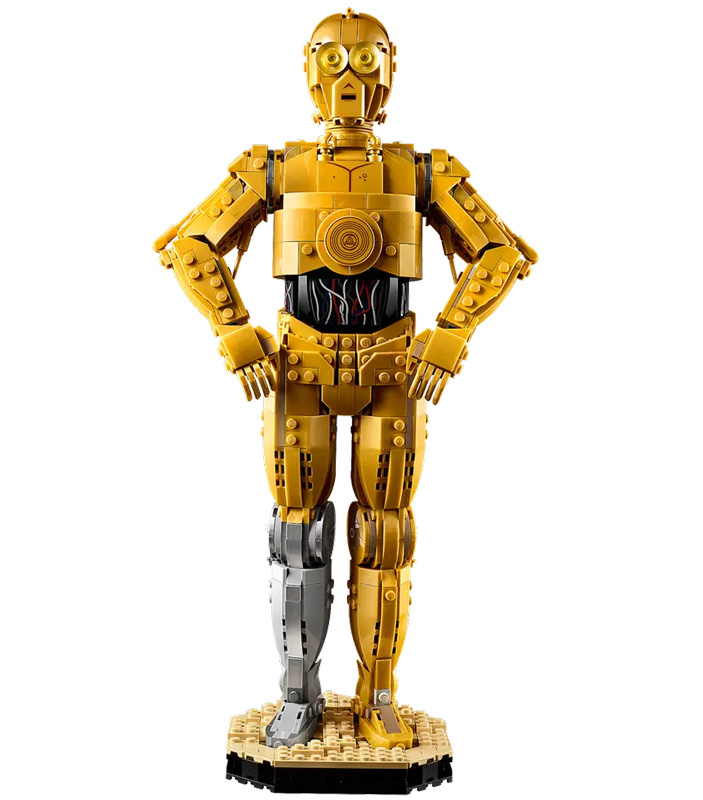 LEGO Star Wars C-3PO 75398 Set Front