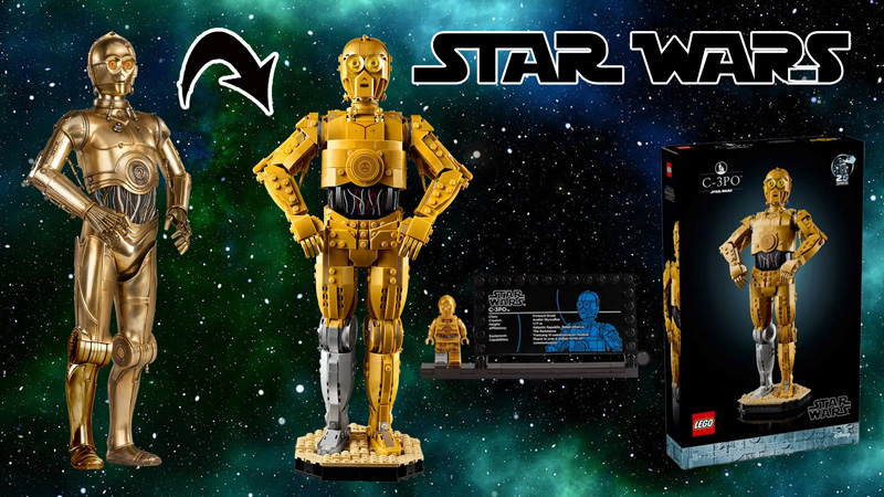 LEGO Star Wars C-3PO 75398 Titel