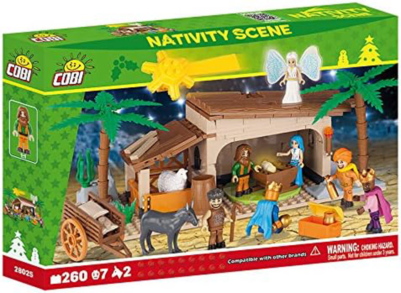 COBI Nativity Scene Weihnachtskrippe 28025 Box