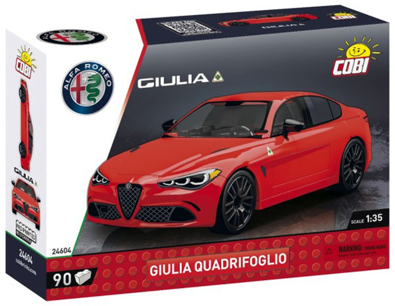 COBi Alfa Romeo Giulia Quadrifoglio Rot 24604