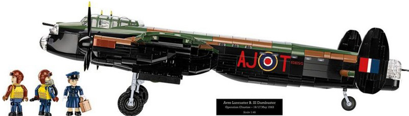 COBI 5758 Avro Lancaster dambuster Executive Set komplett