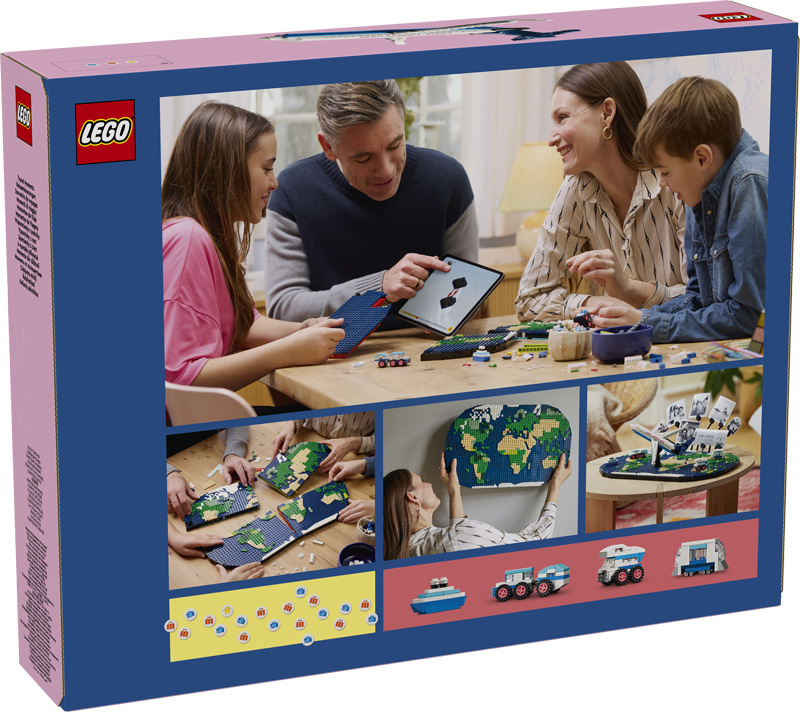 LEGO Reiseerinnerungen 41838 Box Rückseite