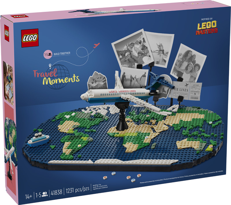 LEGO Reiseerinnerungen 41838 Box Vorderseite