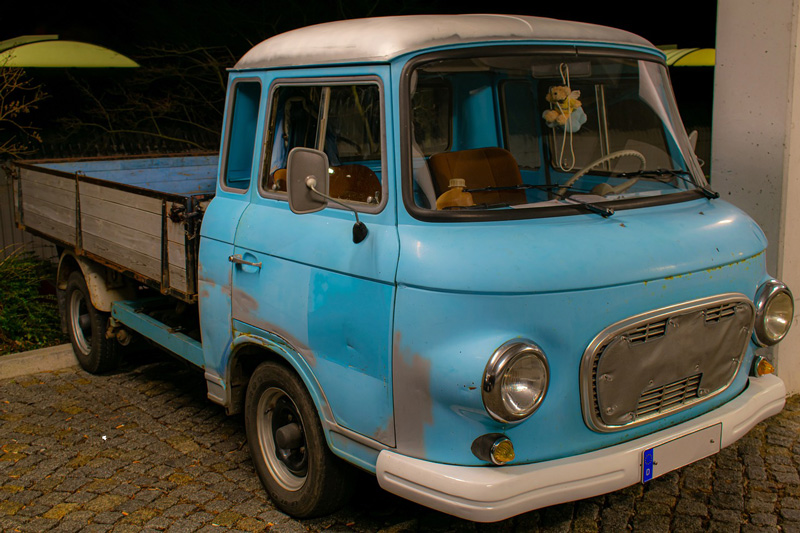 Barkas B1000 Pritschenwagen Original