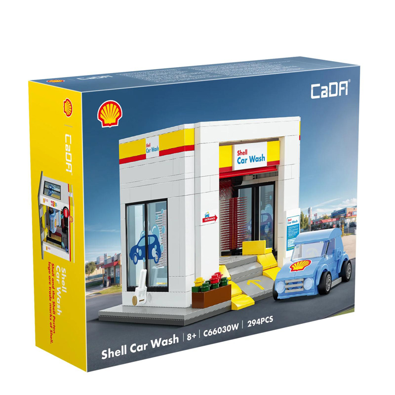 CaDA Shell Waschstraße C66030W Box