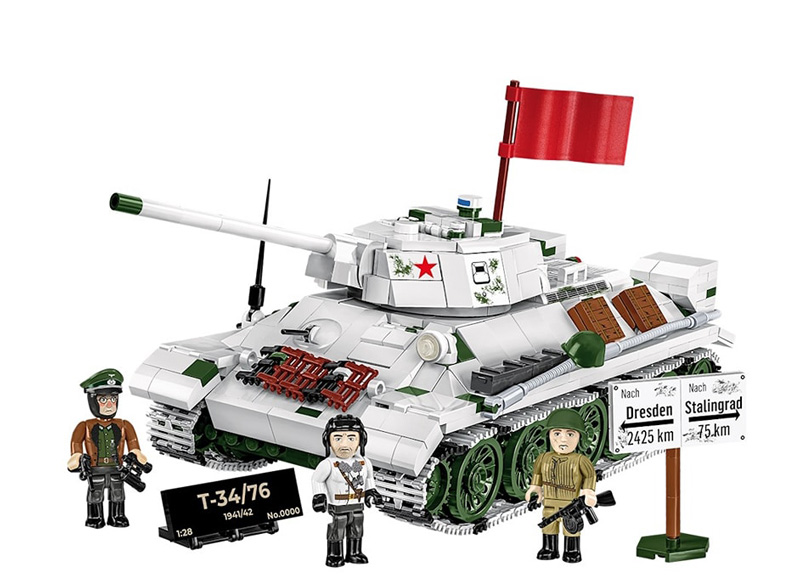 COBI Limited Edition 2594 T-34 747 (r) Set