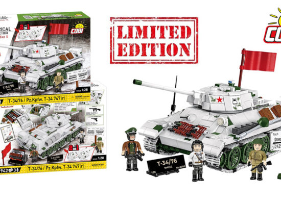 Neue Limited Edition bekannt: COBI 2594 Pz.Kpfw. T-34 747 (r)