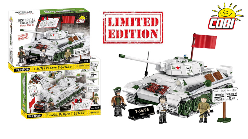 COBI Limited Edition 2594 T-34 747 (r) Titel