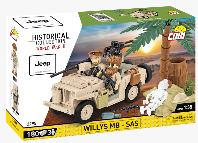 COBI Willys MB SAS 2298 Box