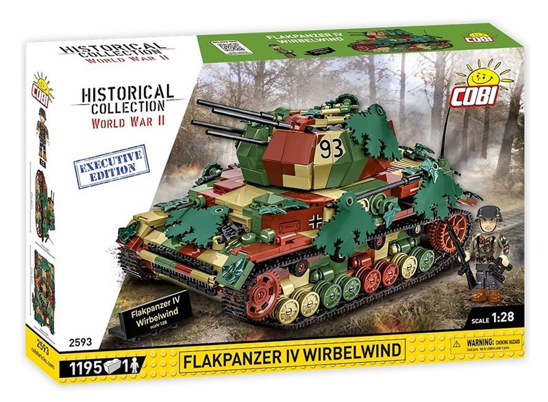 COBI 2593 Flakpanzer IV Wirbelwind Box