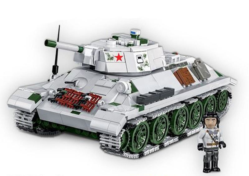 COBI 2595 T-34/76 mod. 1941/42 Wintertarnung