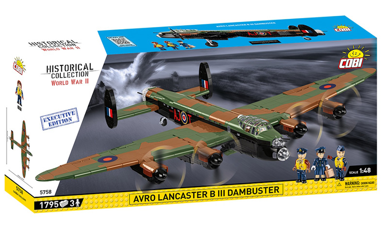 COBI 5758 Avro Lancaster Dambusters Box