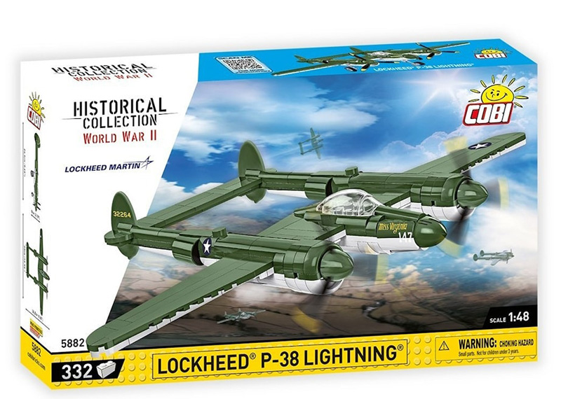 COBI 5882 Lockheed P-38 Lightning Box