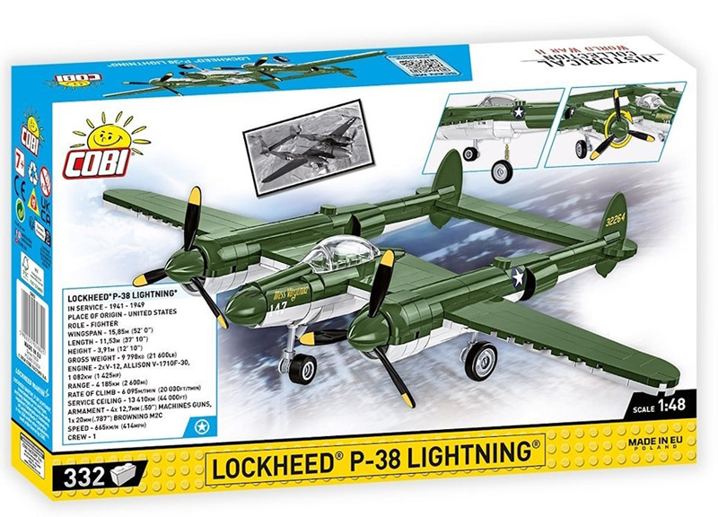 COBI 5882 Lockheed P-38 Lightning Box