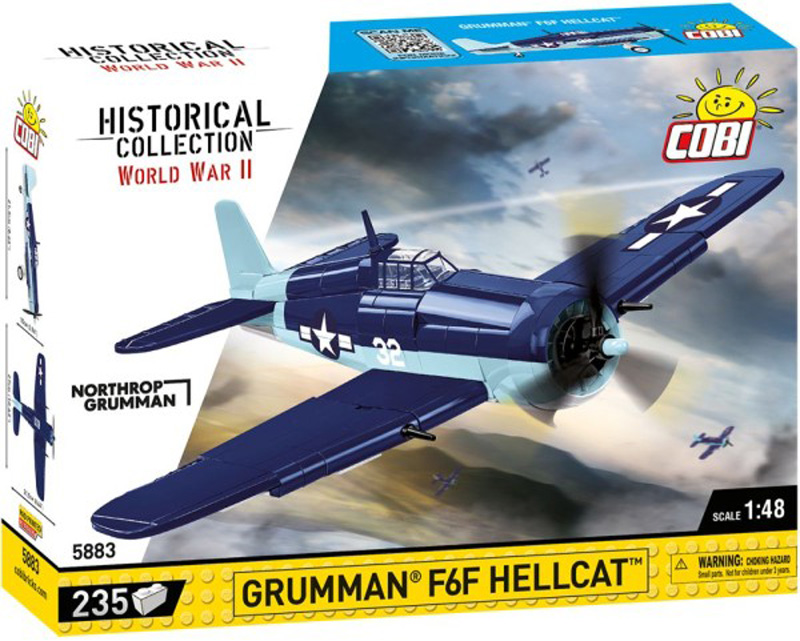 COBI Neuheiten August 2024 Grumman F6F Hellcat 5883 Box