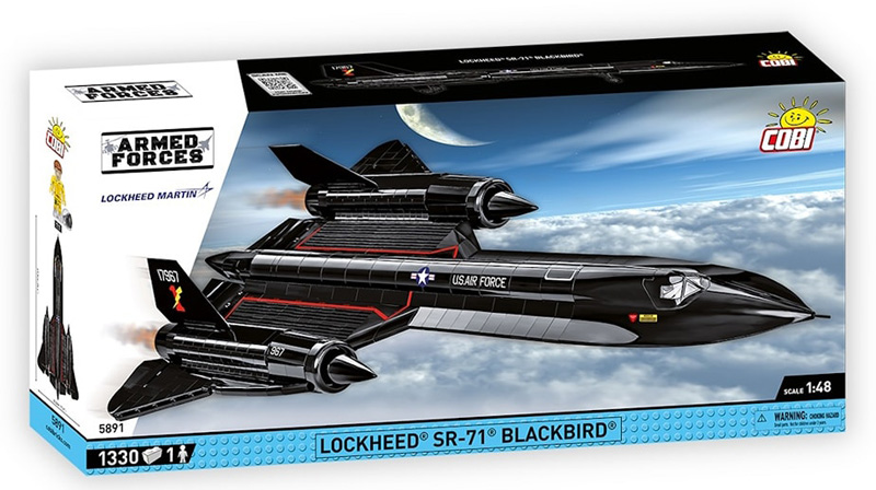 COBI 5891 SR-71 Lockheed Blackbird Standard Box Front