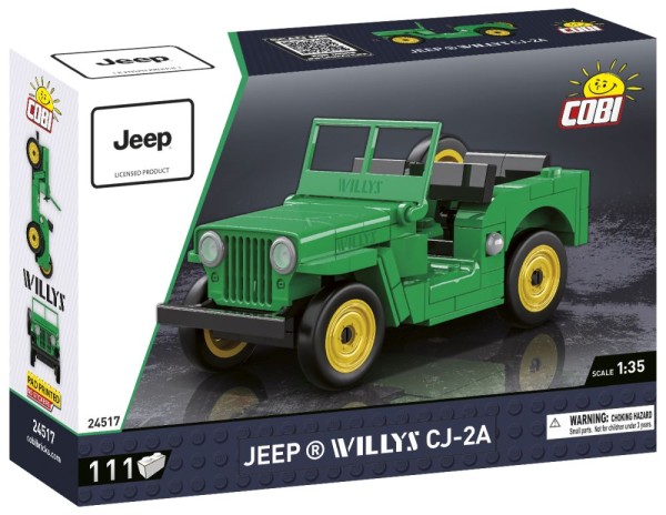 COBI Jeep Willys CJ-2A 24517 Box