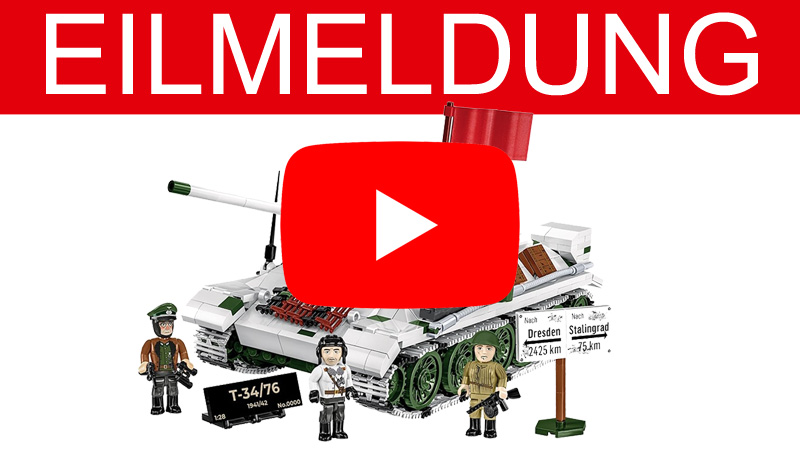 COBI Limited Edition 2594 T-34 747 (r) als Video schauen