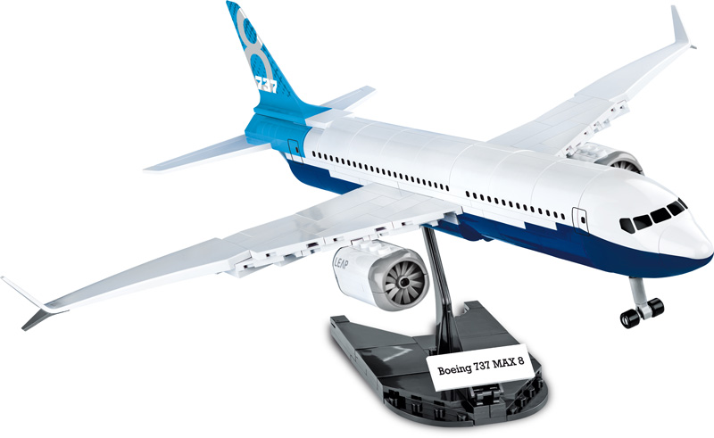 COBI Boeing 737 max 8 26175 Set auf Dispayständer