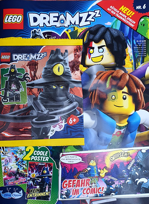 LEGO DreamZzz Magazin 6 Heft komplett