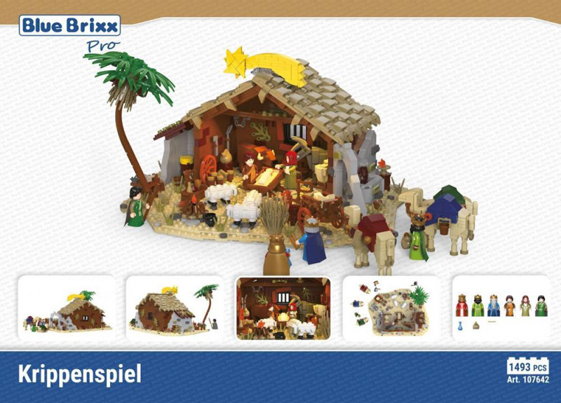 Bluebrixx Weihnachten Krippenspiel 107642 Box