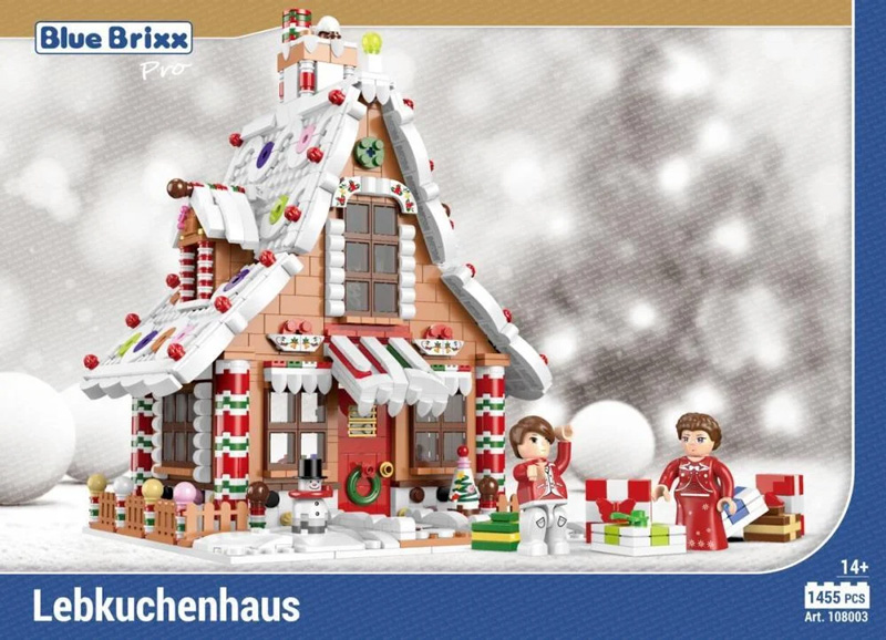 BlueBrixx Lebkuchenhaus 108003 Box