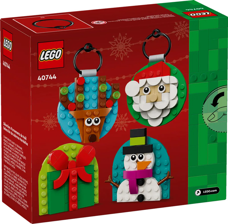 LEGO Weihnachten Christbaumanhänger 40744 Box