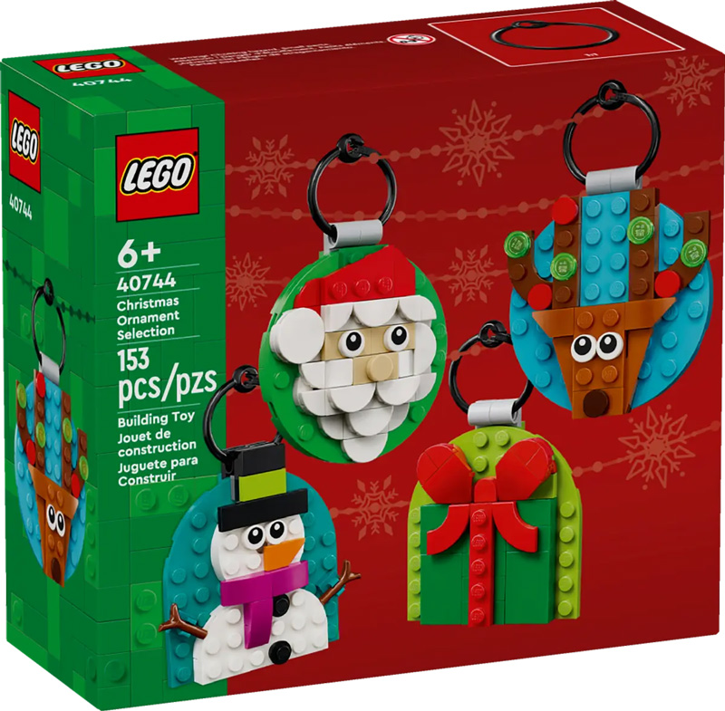 LEGO Weihnachten Christbaumanhänger 40744 Box