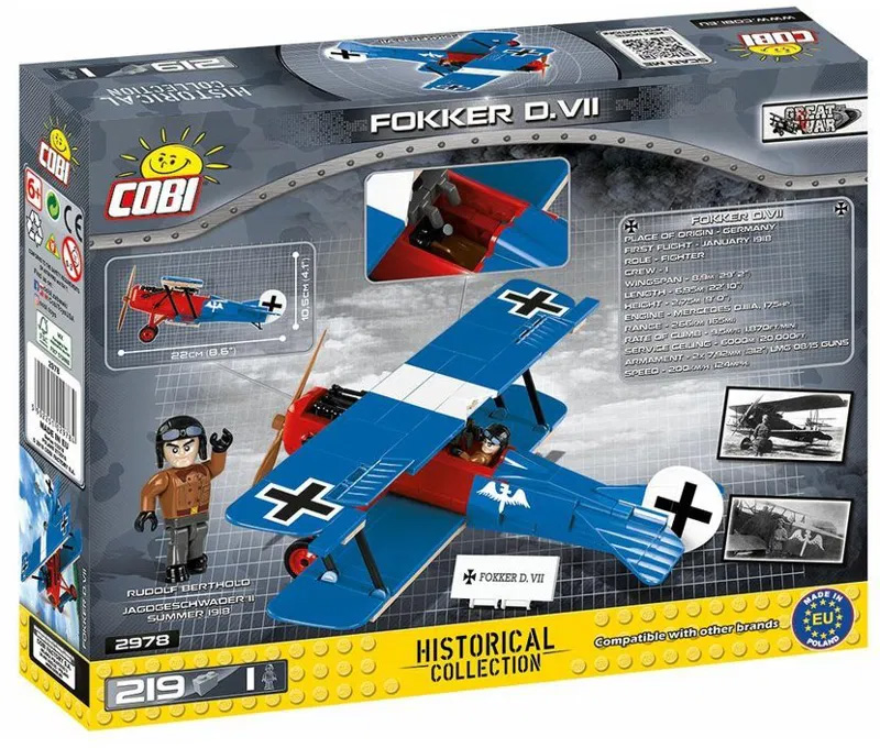 COBI 2978 Fokker D. VII Box