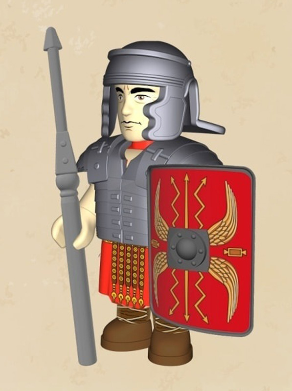 COBI Imperium Romanum Minifigur Legionär