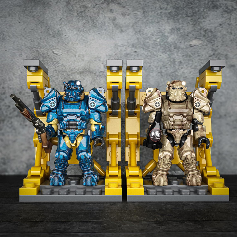 MEGA Construx Fallout T-60 Power Armor Collection JGR33 Mikrofiguren