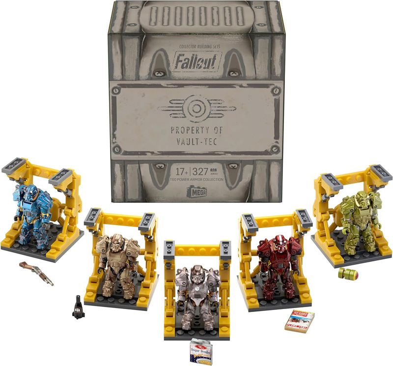 MEGA Construx Fallout T-60 Power Armor Collection JGR33 Set