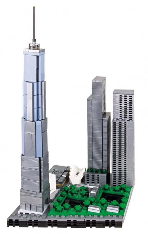 Bluebrixx Manhattan Südspitze Modul 7 World Trade Center