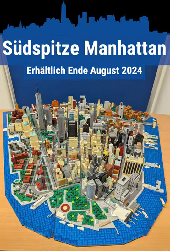 Manhattan Südspitze BlueBrixx verfügbar Set komplett