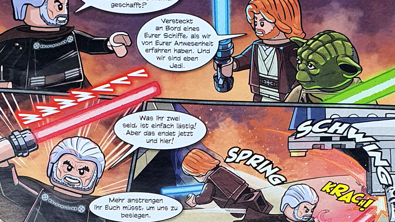 LEGO Star Wars Magazin 112 Comic 1