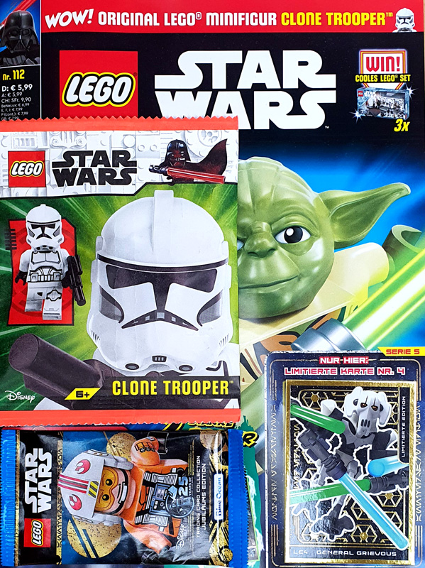 LEGO Star Wars Magazin 112 Heft komplett