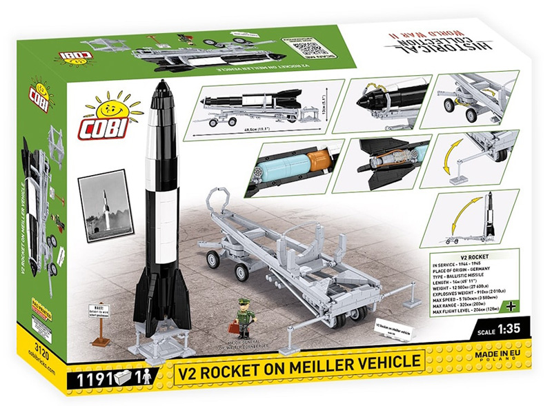 COBI V2 Rakete 3120 Executive Edition Box Back