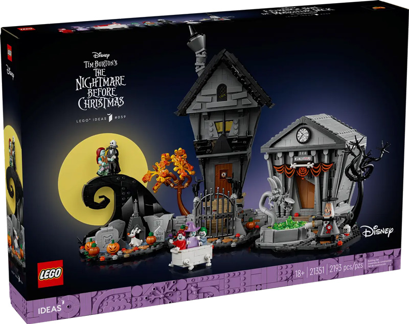 LEGO Nightmare before Christmas 21351 Box Front