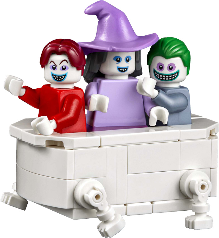 LEGO Nightmare before Christmas 21351 Minifiguren Detail