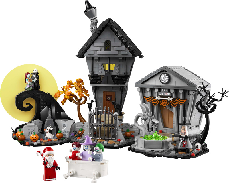 LEGO Nightmare before Christmas 21351 Set komplett