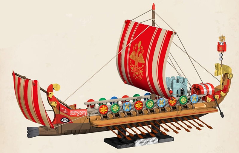 COBI Imperium Romanum Roman Warship 20071