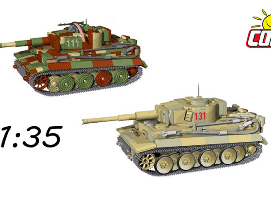 COBI: Zwei 1:35 Panzer VI Tiger erscheinen im Dezember 2024