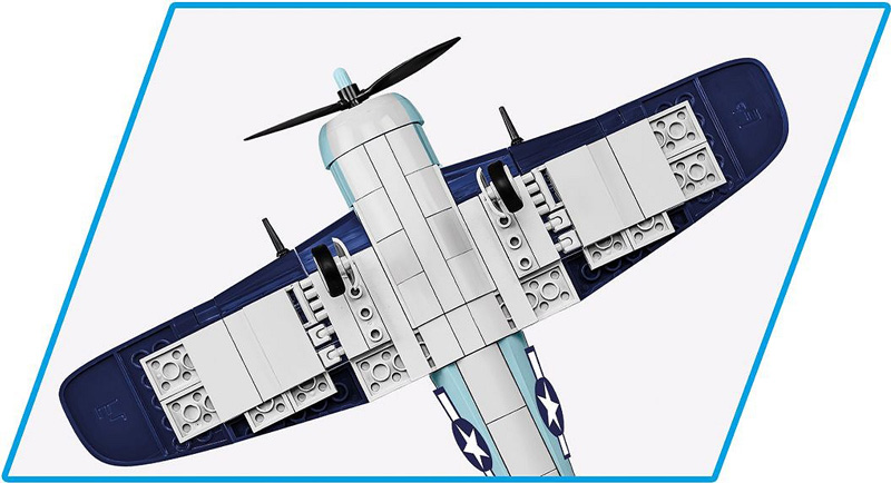 COBI Grumman F6F Hellcat 5883 Set Detail