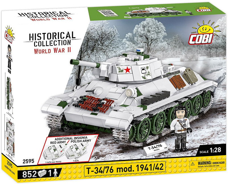 COBI 2595 T-34-76 mod 1941/42 Box Front