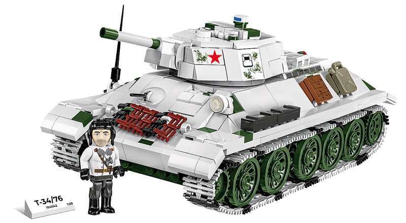 COBI 2595 T-34-76 mod 1941/42 Set Vorderseite